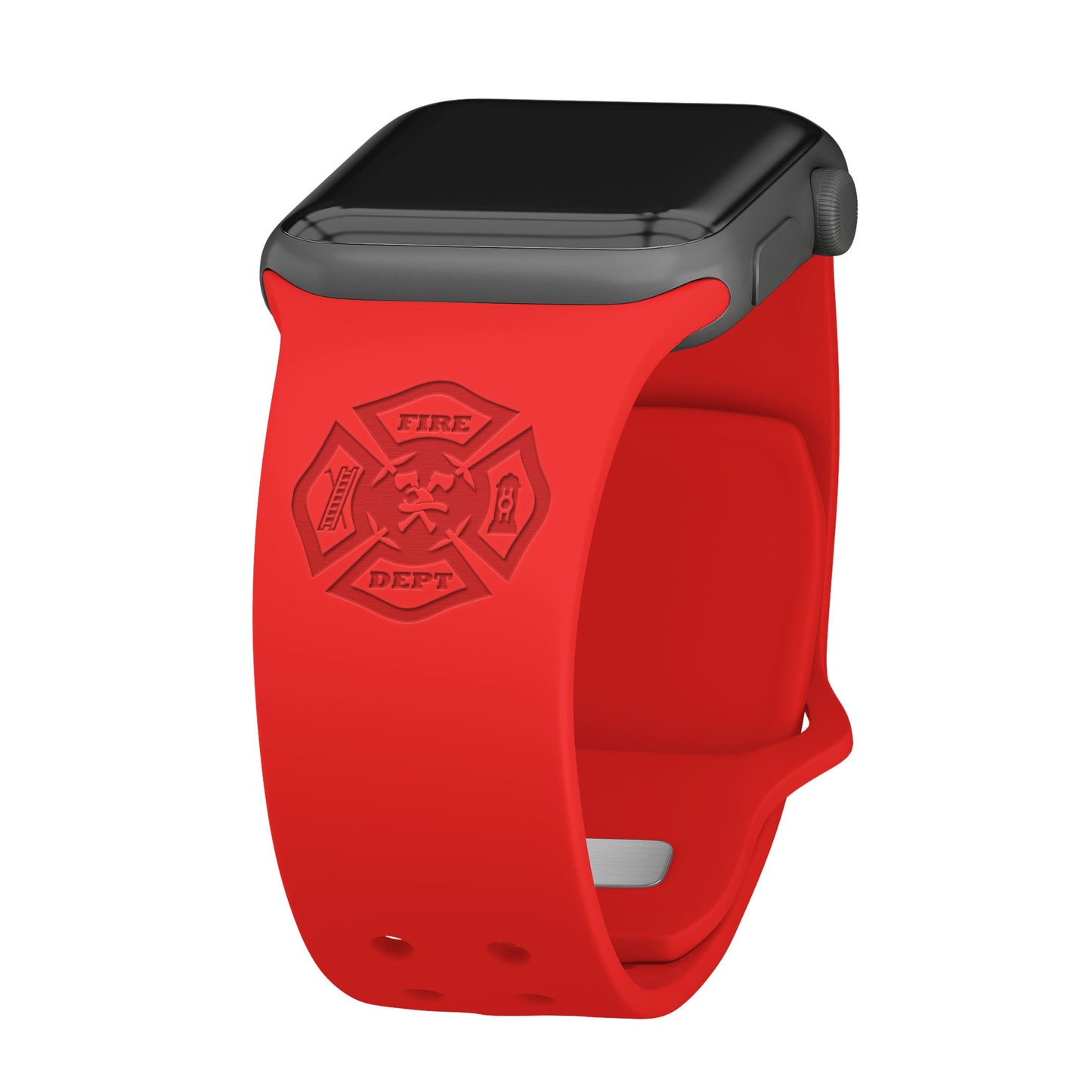 Firefighter First Responder Engraved Apple Watch Band