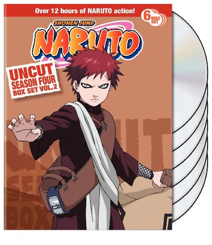 Naruto Uncut Season 4 V.2 Box Set - Naruto Uncut Season 4 V.2 Box Set - DVD