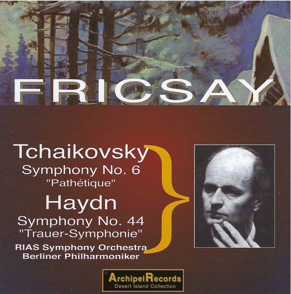 Tchaikovksy / Fricsay - Sinfonie 6 Haydn Sinfonie Music CD