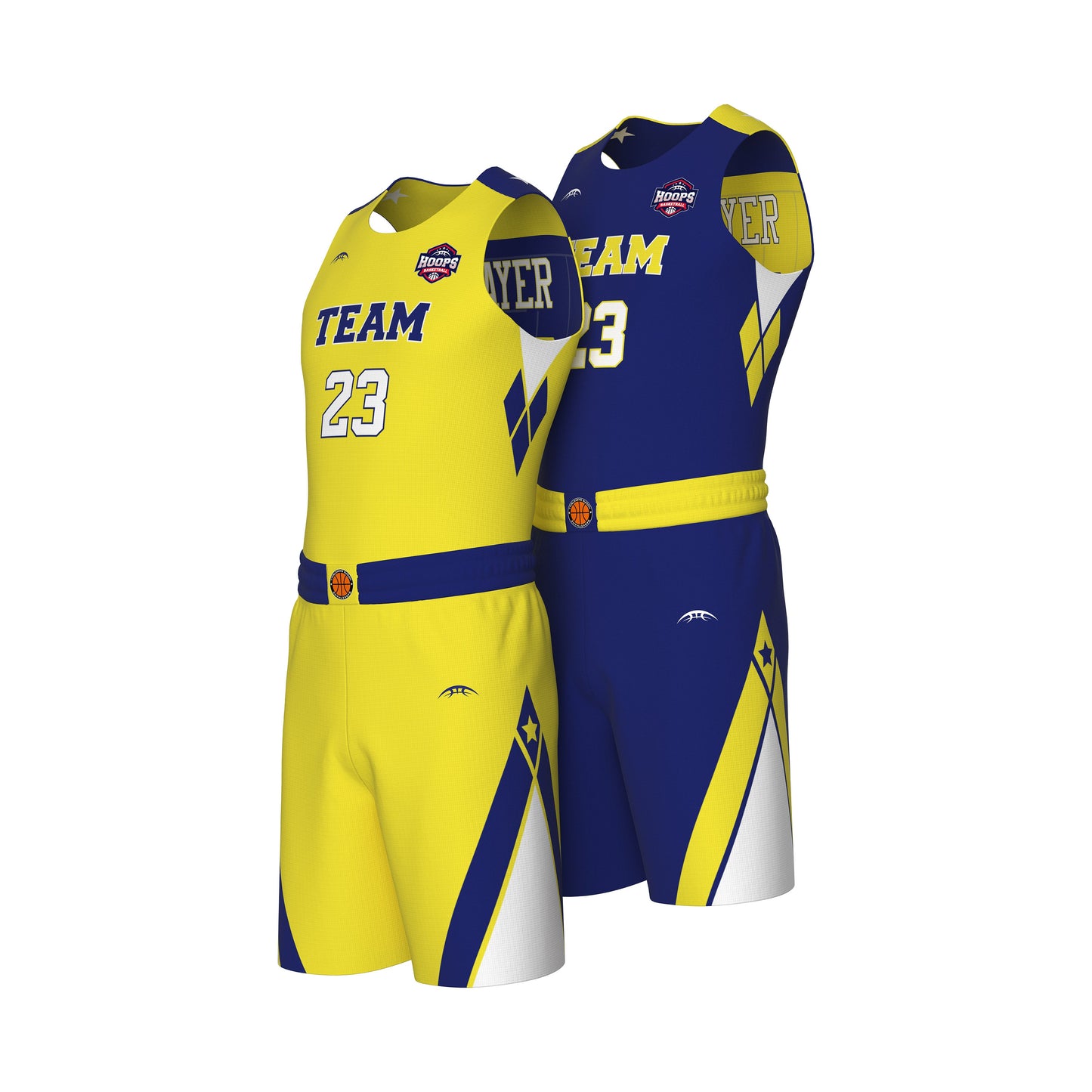 Custom All-Star Reversible Basketball Uniform - 172 Brooklyn