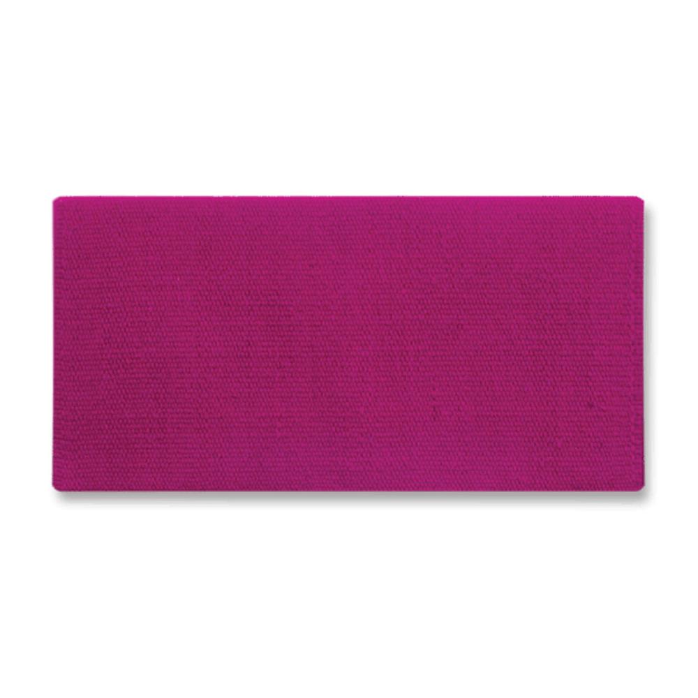 1314-88 San Juan Solid Raspberry 36x34 New Zealand Wool Saddle Blanket