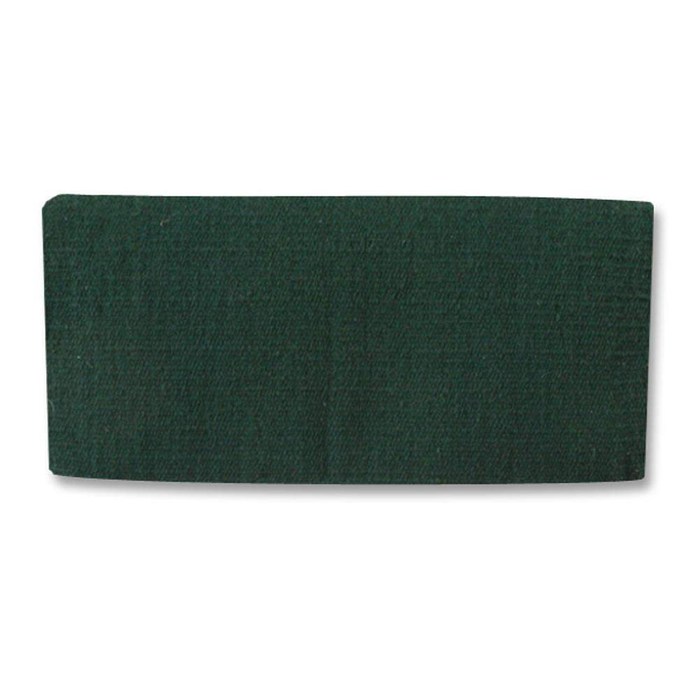 San Juan 34X30 Hunter Green New Zealand Wool Saddle Blanket