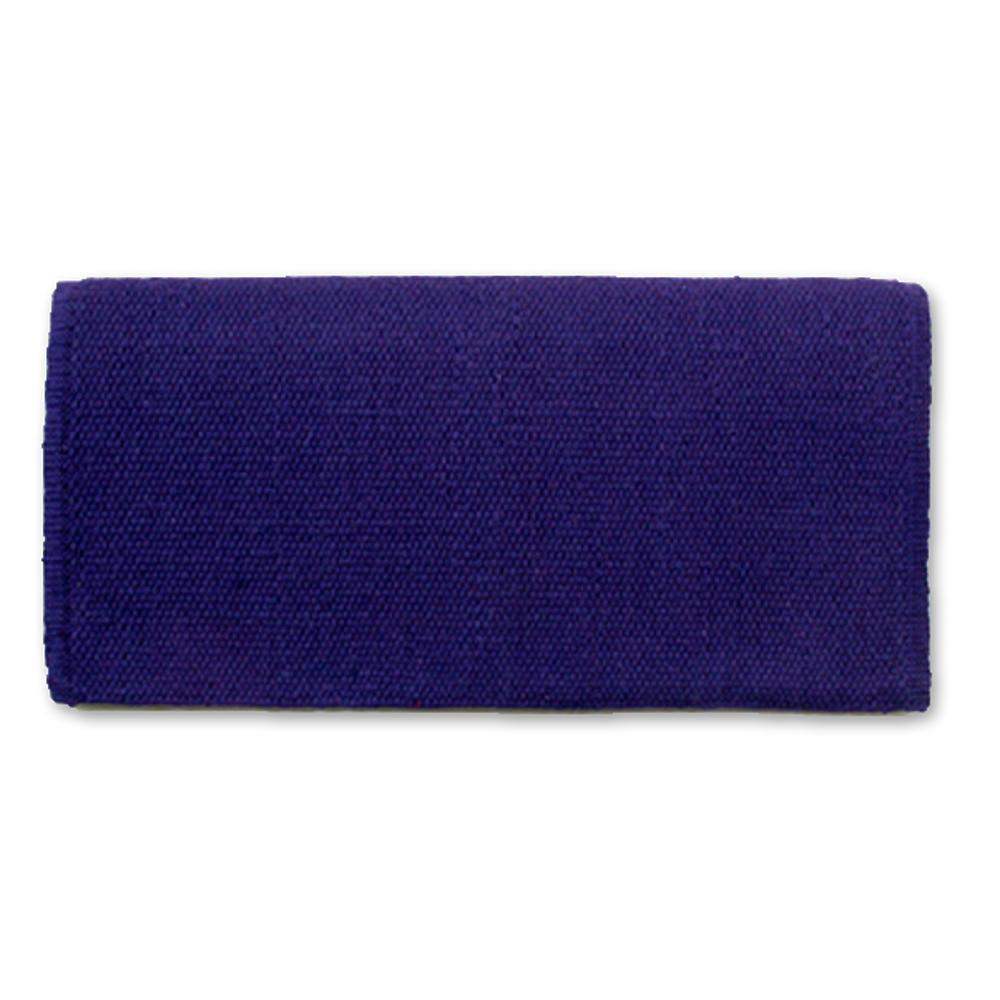 San Juan 34X30 Show Purple New Zealand Wool Saddle Blanket