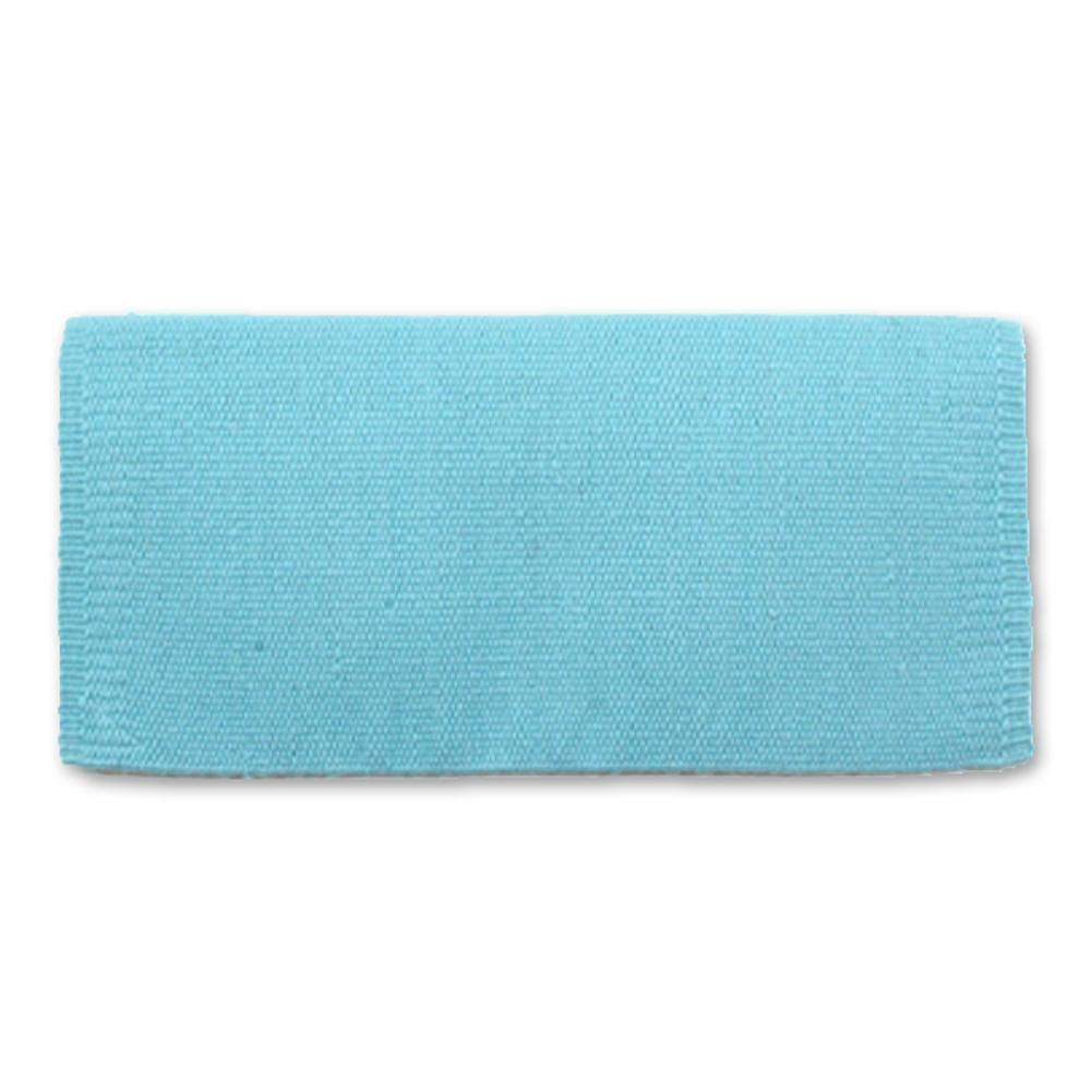 San Juan 34X30 Aqua New Zealand Wool Saddle Blanket