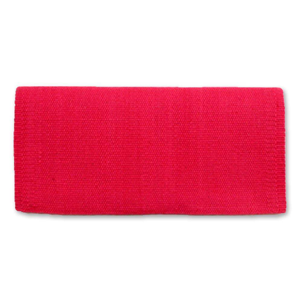 San Juan 34X30 Fandango Pink New Zealand Wool Saddle Blanket