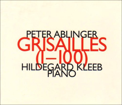 Hildegard Kleeb - Grisailles (I-100) (Spa) Music CD