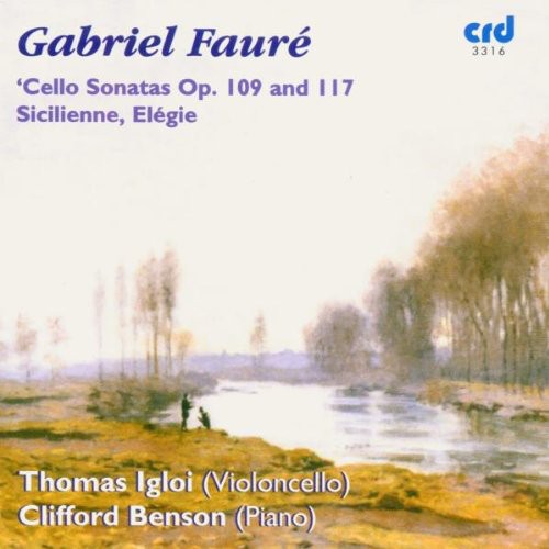 Clifford Benson - Sonatas for Cello & Piano Music CD
