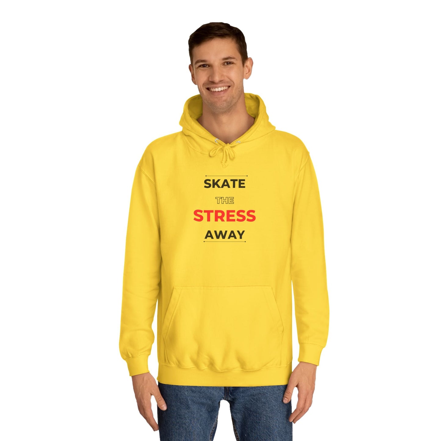 Skate the Stress Away Unisex Hoodie