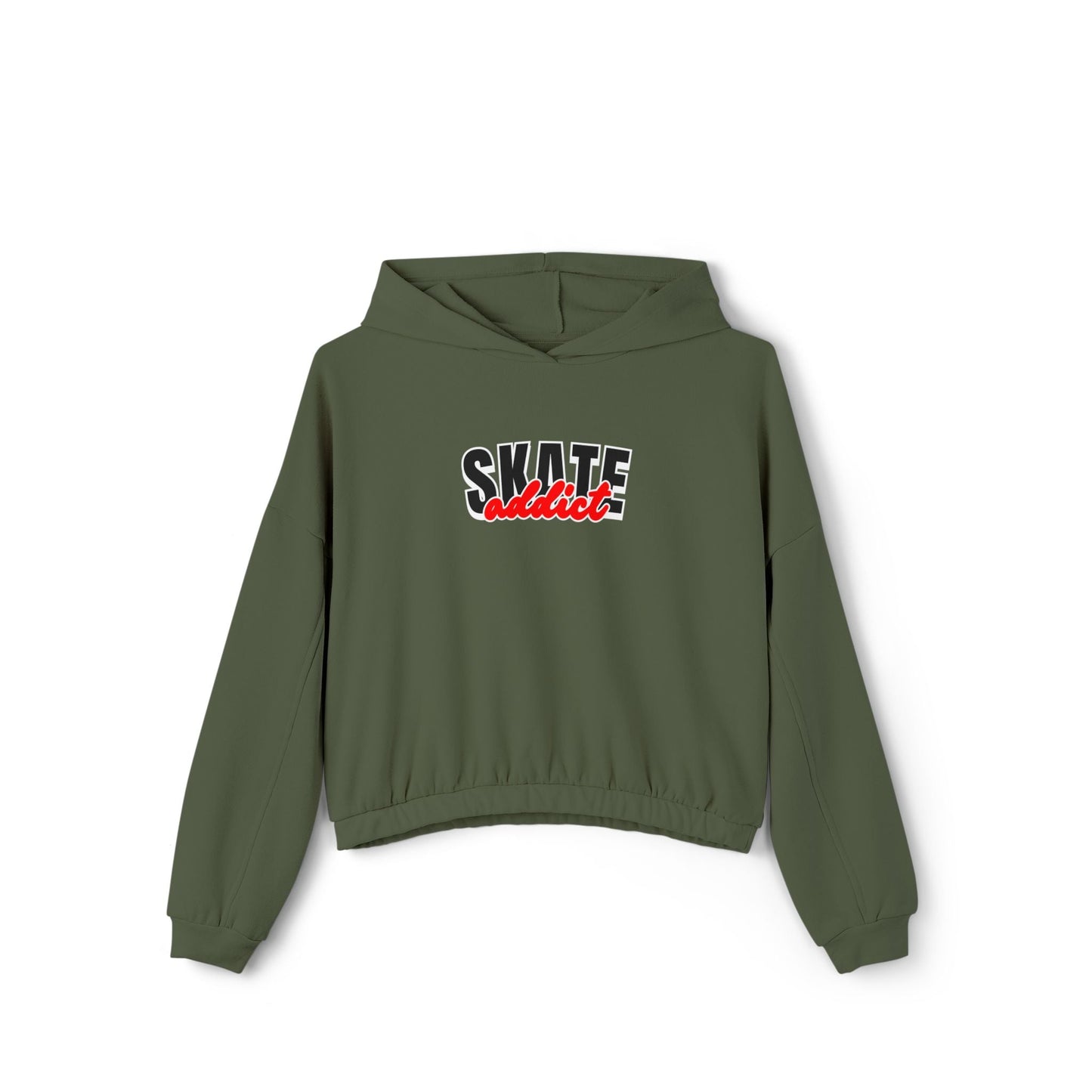 Women’s Cropped Skate Addict Sweatshirt