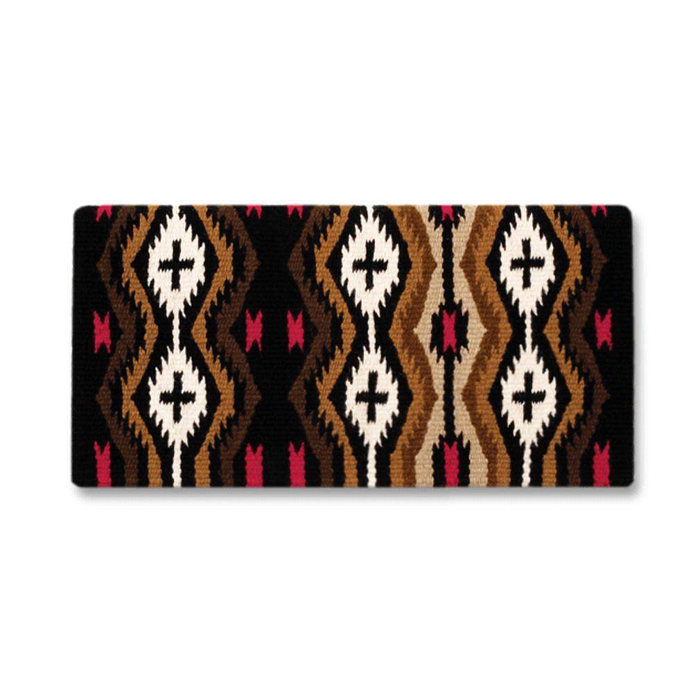 1453-4 Las Cruces 36X34 NEW ZEALAND WOOL SADDLE BLANKET