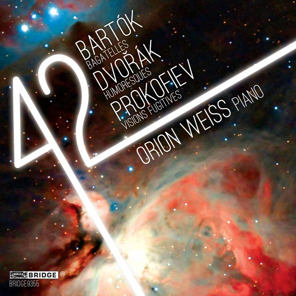 Bach/Scriabin/Carter/Mozart - Orion Weiss in Concert Music CD