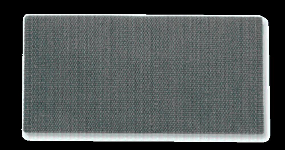 1314-93 San Juan Solid Charcoal 36x34 New Zealand Wool Saddle Blanket