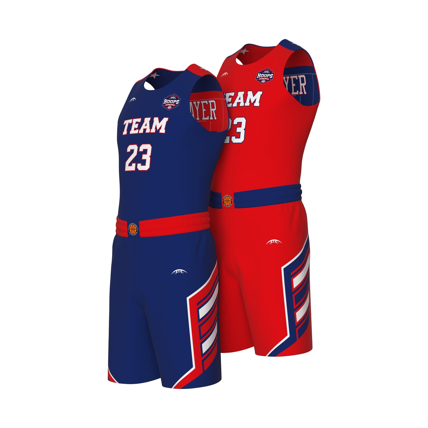 Custom All-Star Reversible Basketball Uniform - 174 Lawrence