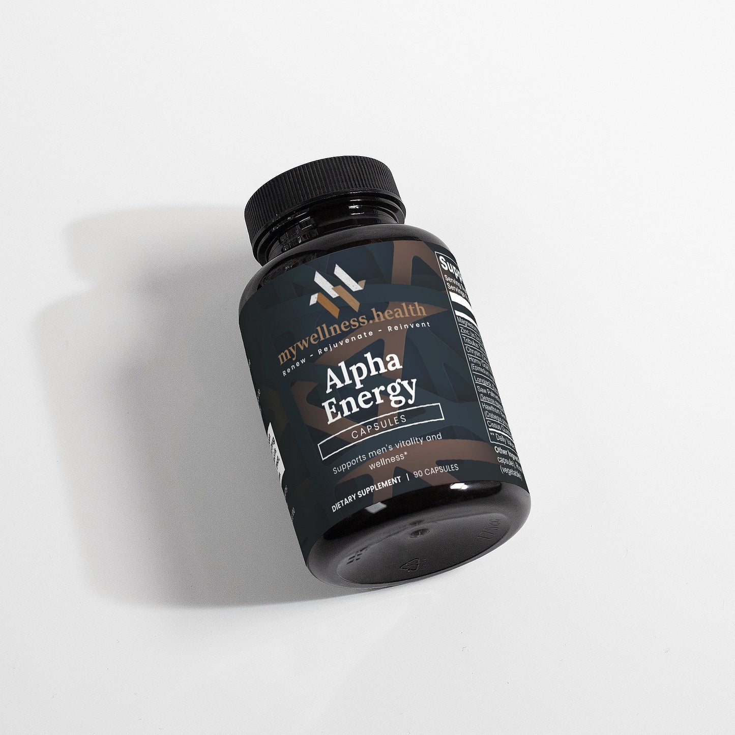 Alpha Energy Natural Supplement - Plant Based