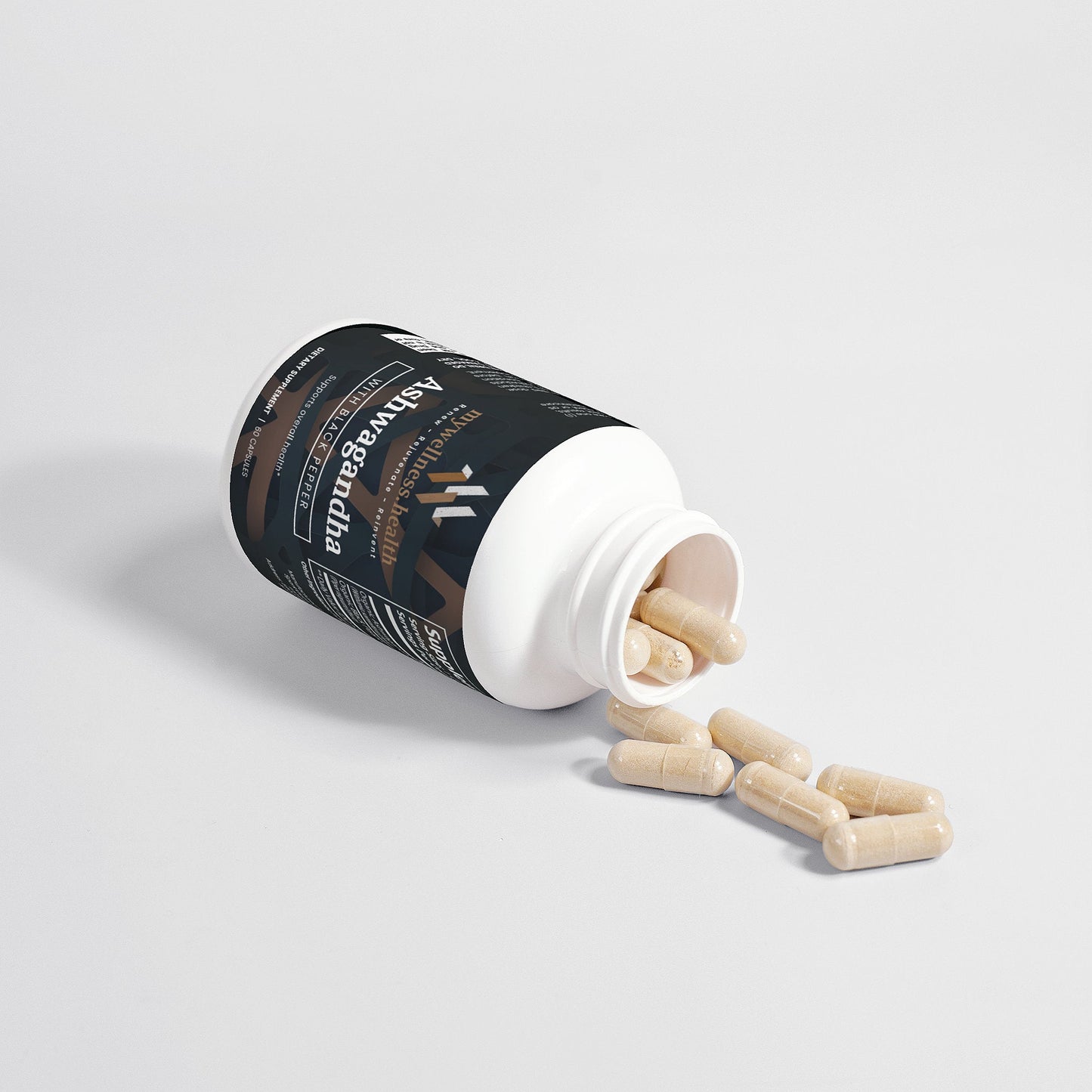 Organic Ashwagandha Root Capsules - Natural Stress Support