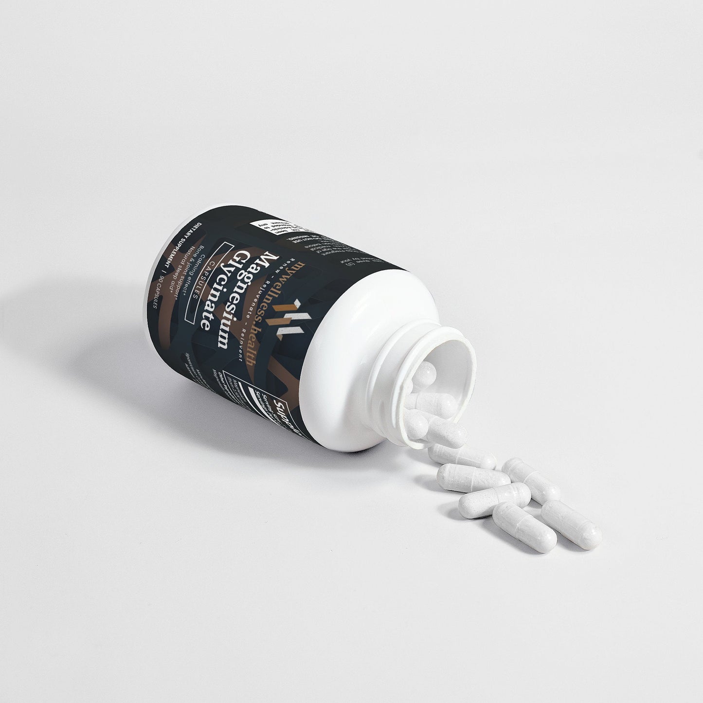 Pure Magnesium Glycinate 2500mg - High Absorption Sleep Support