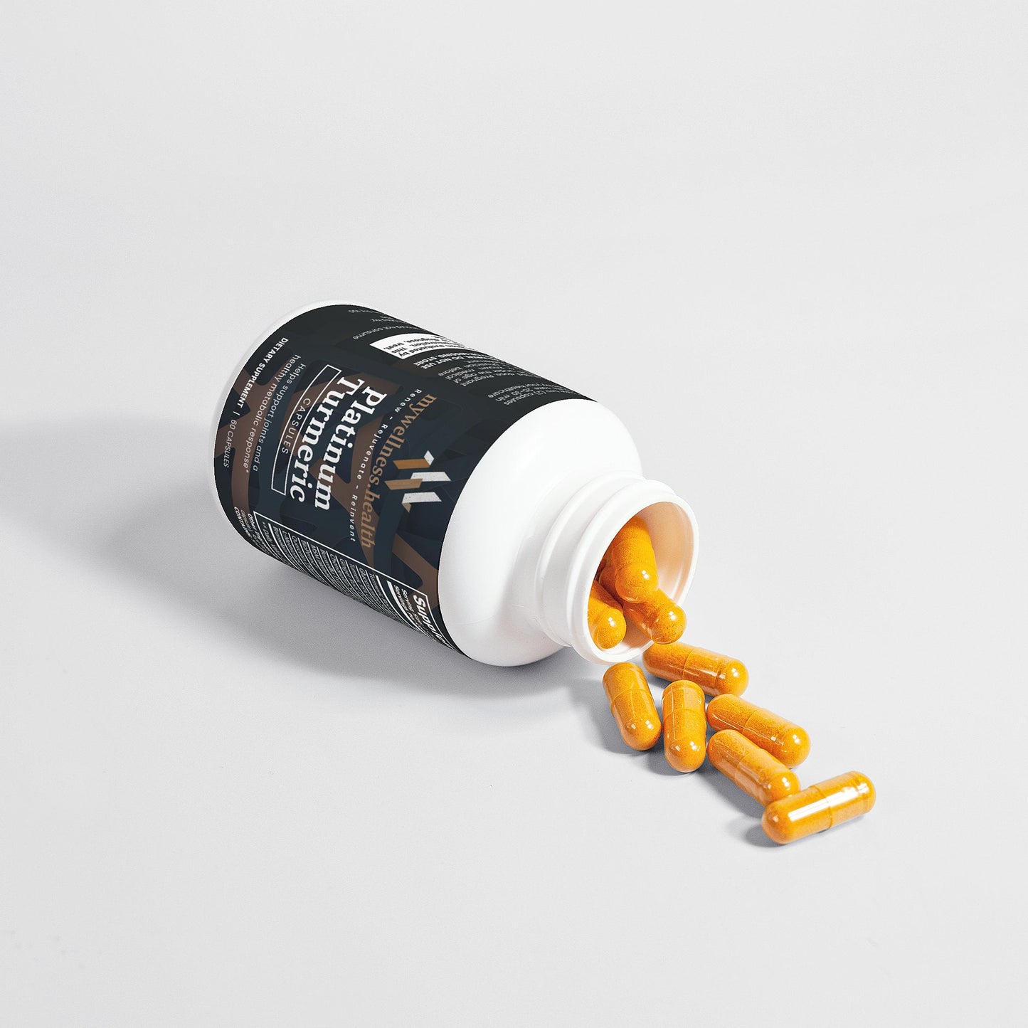 Platinum Turmeric Supplement with Glucosamine & BioPerine - 95% Curcuminoids