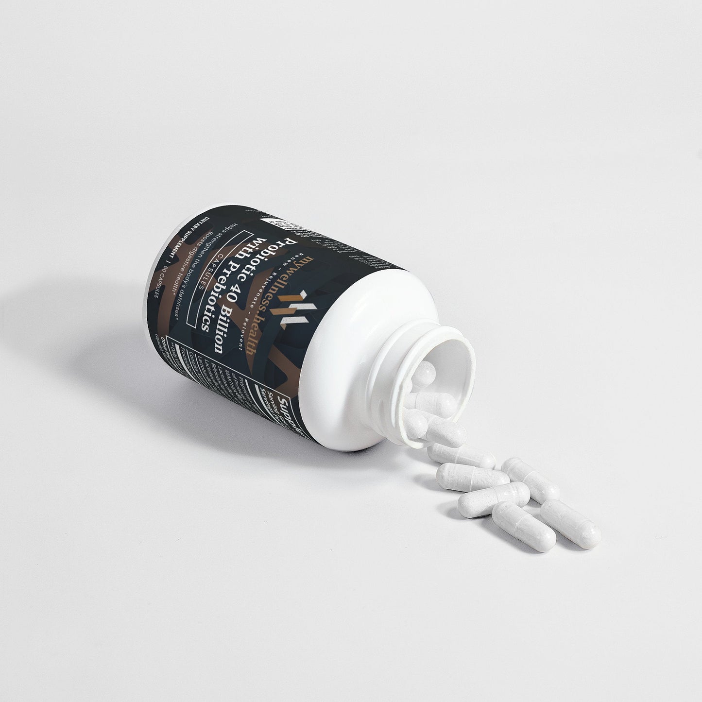 Probiotic 40 Billion CFU with Prebiotics - Natural Digestive Support