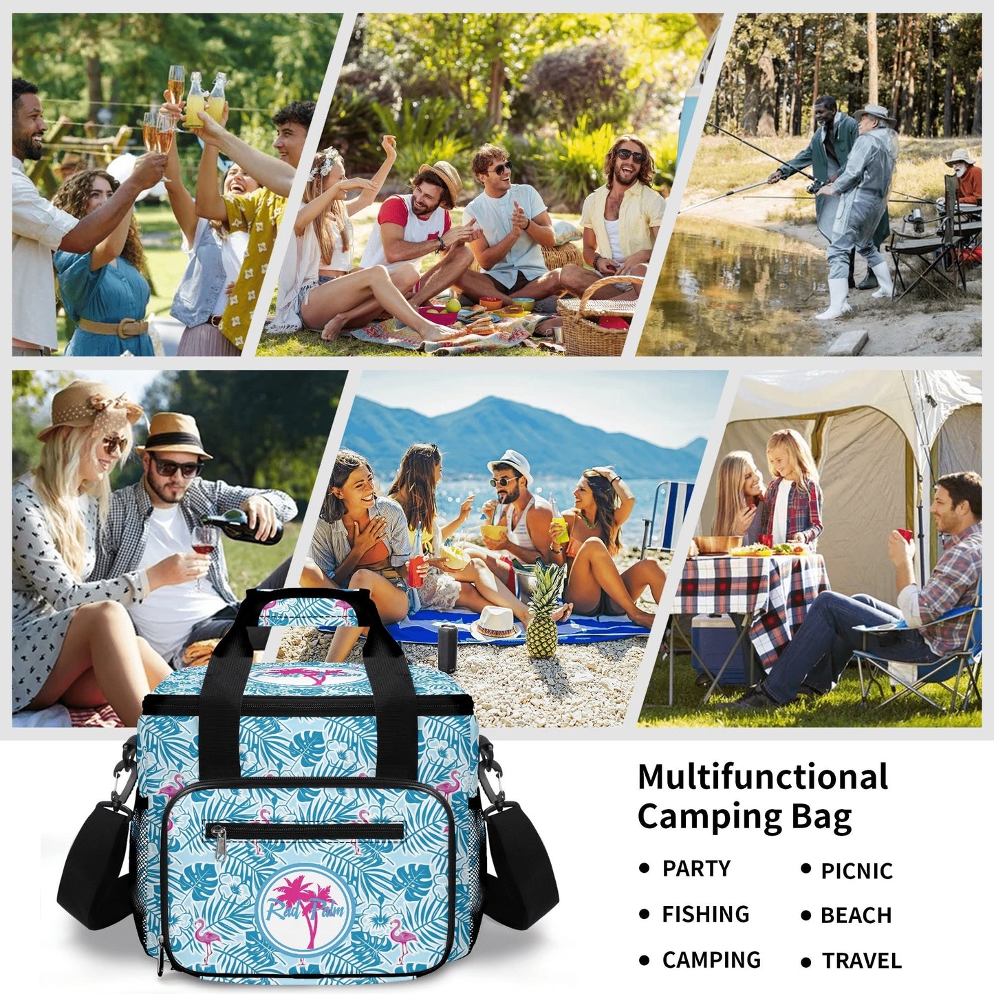 Party Like A Flockstar Leakproof Cooler Bag