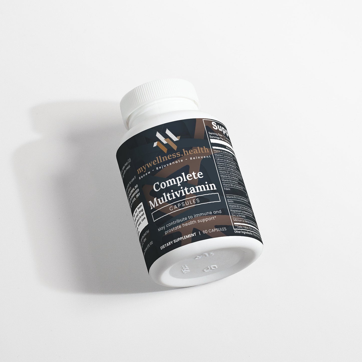 Complete Daily Multivitamin - Plant-Based Natural Formula