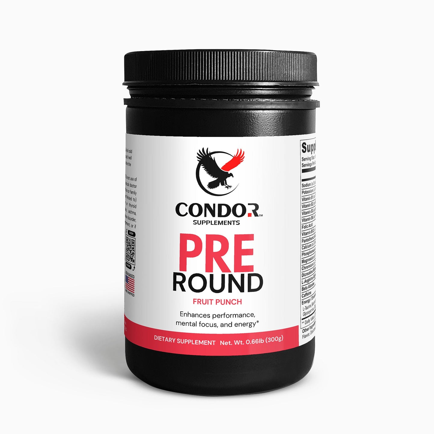 Nitric Shot Pre-Round (Fruit Punch)
