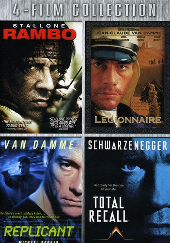 Rambo & Legionnaire & Replicant & Total Recall - Rambo & Legionnaire & Replicant & Total Recall - DVD