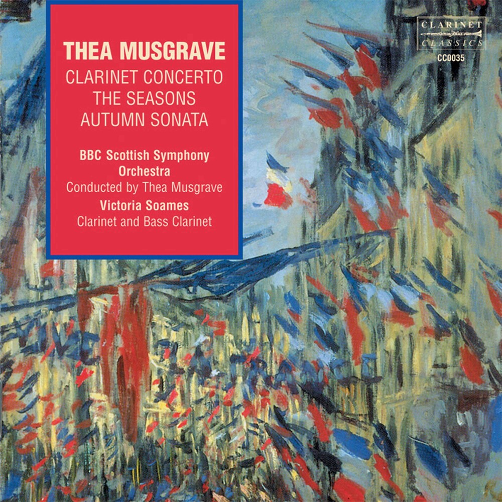 Musgrave / Bbc Scottish Sym Orch / Soames - Clarinet Cto: Seasons Autumn Sonata Music CD