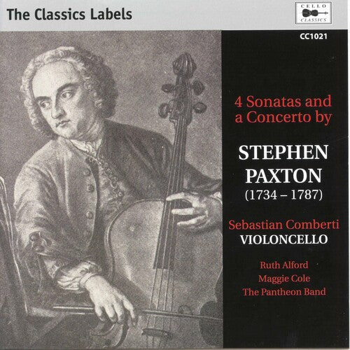 Paxton / Comberti / Alford / Pantheon Band - 4 Cello Sonatas & Concerto - Music CD