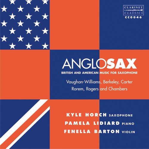 Vaughan Williams / Horch / Lidiard / Barton - Anglosax: British & American Music For Saxophone - Music CD