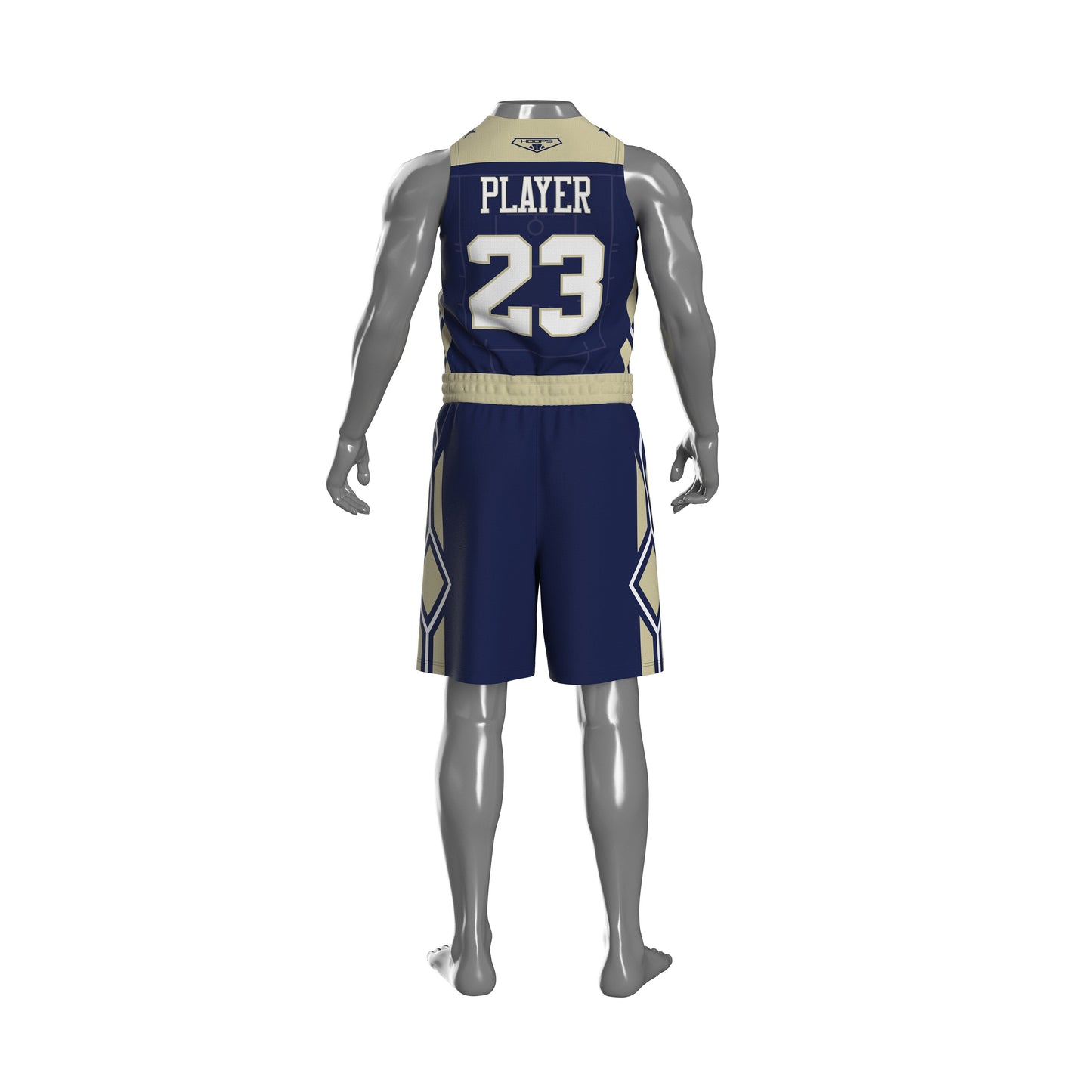 Custom All-Star Basketball Uniform - 175 Spartan