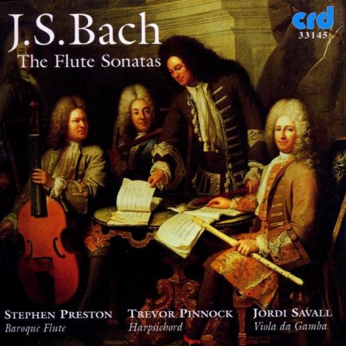 Bach,j.s. / Preston / Savall / Pinnock - Flute Sonatas Bwv 1013 1030 - Music CD