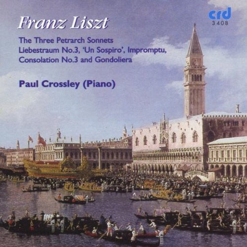 Paul Crossley - Three Petrach Sonnets Music CD