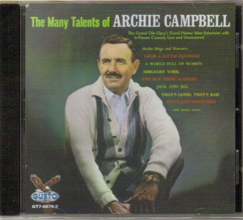 Campbell,archie - Many Talents Of - Music CD