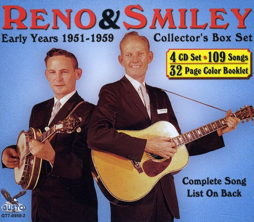 Reno & Smiley - Early Years 1951-1959 - Music CD