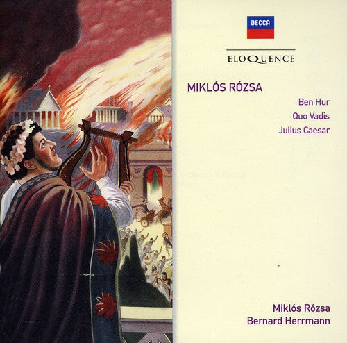 Rozsa / National Phil Orch - Rozsa: Ben Hur / Quo Vadis / Julius Caesar - Music CD