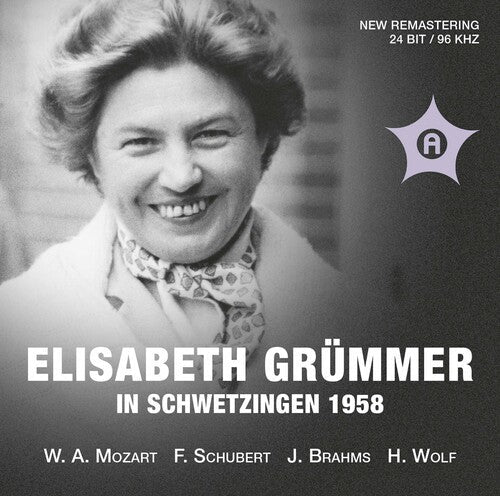 Mozart / Schubert / Brahms - Elisabeth Grummer In Schwetzin - Music CD