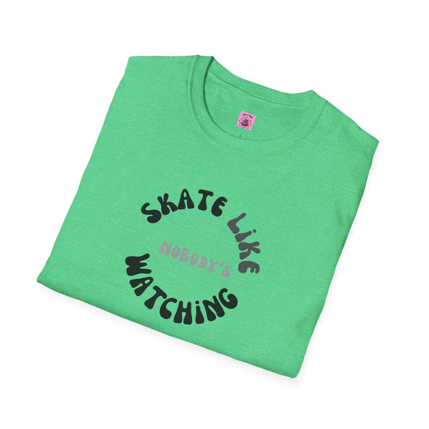 Monotone Skate Like Nobody's Watching Unisex T-Shirt