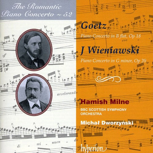 Goetz / Wieniawski / Milne / Bsso / Dworzynski - Romantic Piano Concerto 52 - Music CD