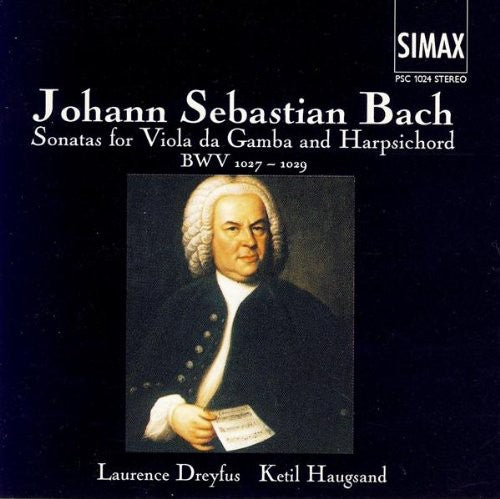Bach / Dreyfus / Haugsand - Sonatas For Viola Da Gamba & Harpsichord - Music CD
