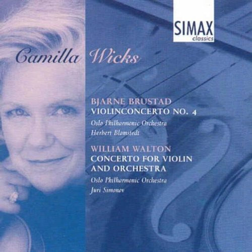 Brustad / Walton / Blomstedt / Opo / Simonov - Violin Concerto 4 / Violin Concerto - Music CD