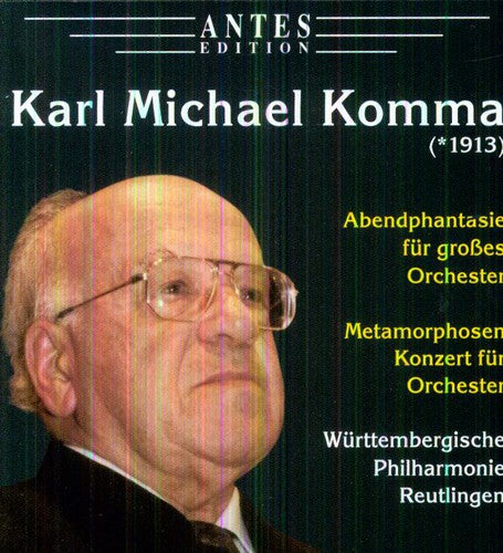 Komma / Paternostro / Wuertenbergische Phil - Abendphantasie For Orch / Metamorphosen - Music CD