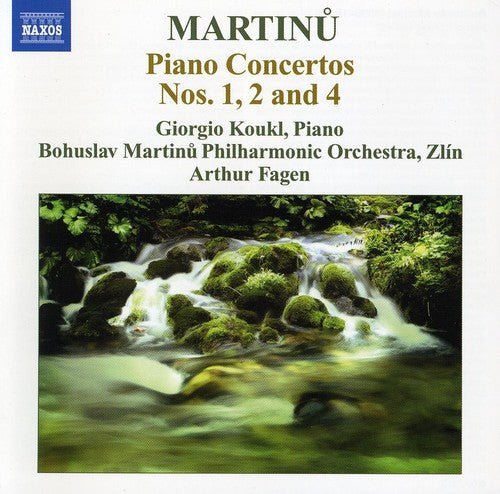 Martinu,bohuslav / Koukl / Fagen - Piano Concertos 1 & 2 & 4 - Music CD