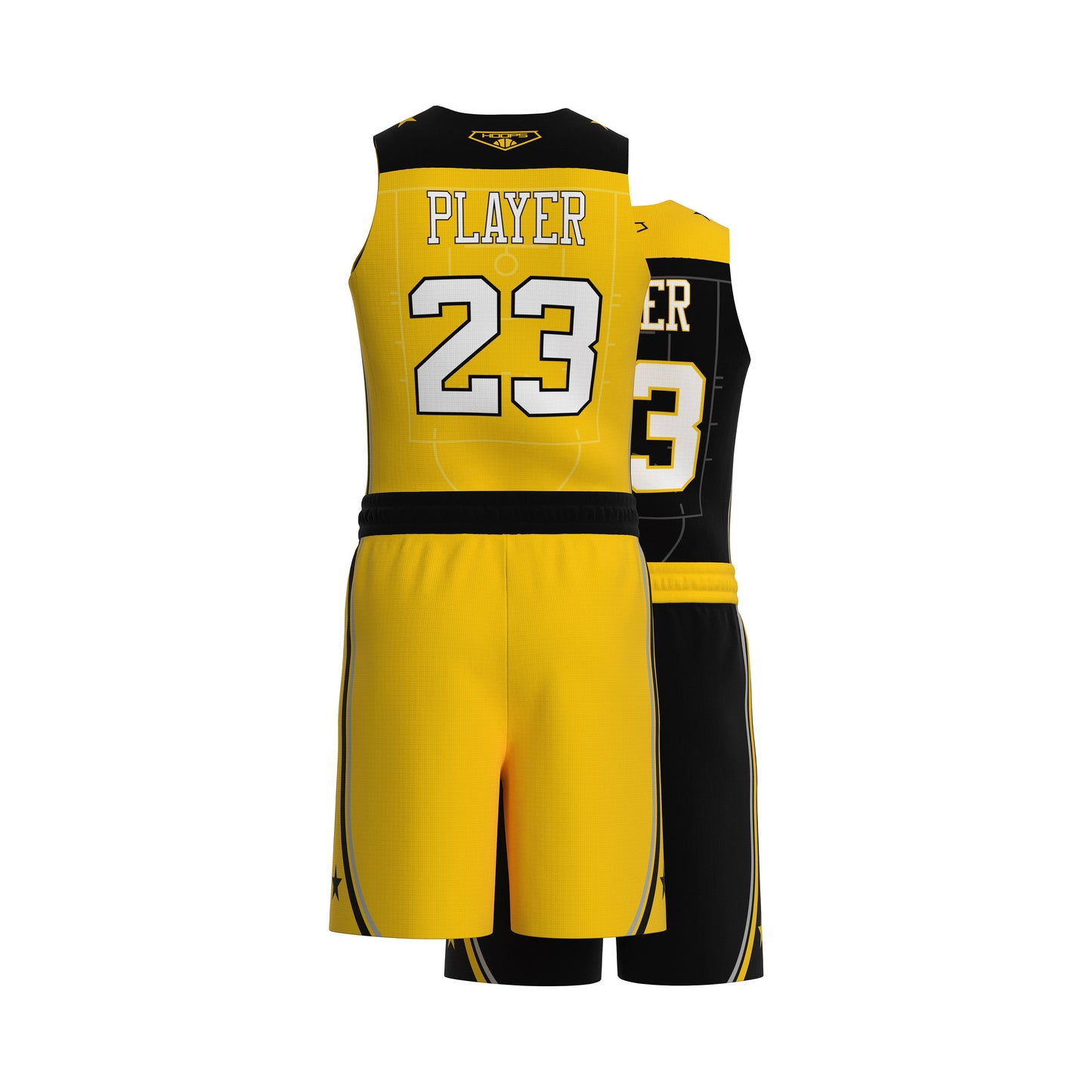 Custom All-Star Reversible Basketball Uniform - 177 Richmond