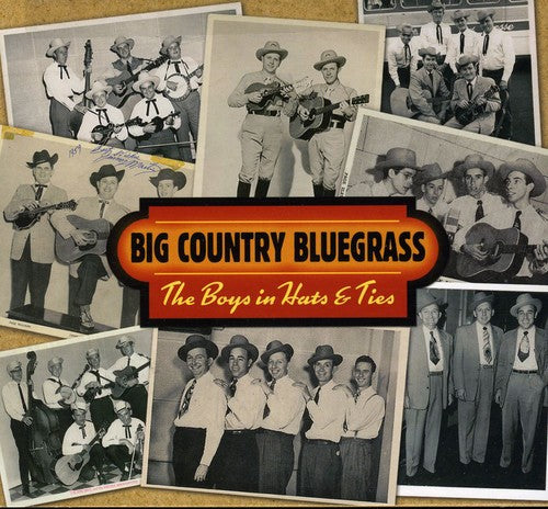 Big Country Bluegrass - Boys In Hats & Ties - Music CD
