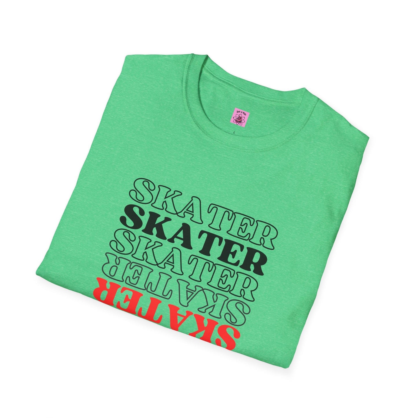 Red Statement Skater Unisex T-Shirt