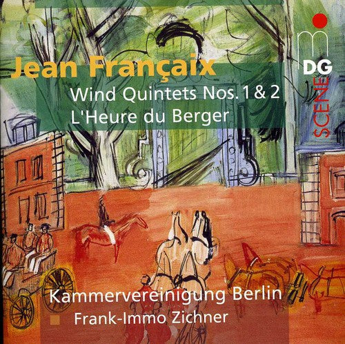 Francaix / Berlin Chamber Ensemble / Zichner - Wind Quintet No 1 / Wind Quintet No 2 - Music CD