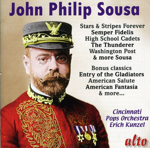 Sousa / Cincinnati Pops Orchestra / Kunzel - Marches Polkas & Americana - Music CD