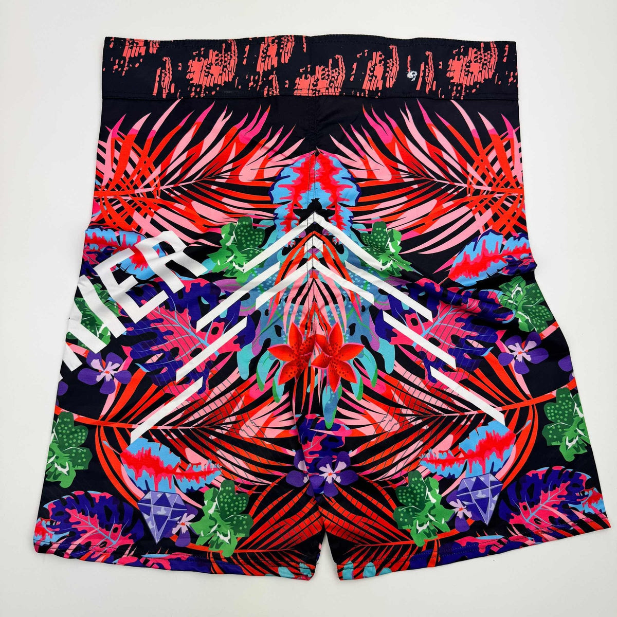 Autographed/Signed Dustin Poirier UFC MMA Trunks Shorts Ultimate Fighting JSA COA