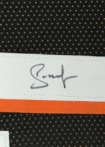 Framed Autographed/Signed Steve Nash 35x39 Phoenix Black Basketball Jersey Beckett BAS COA