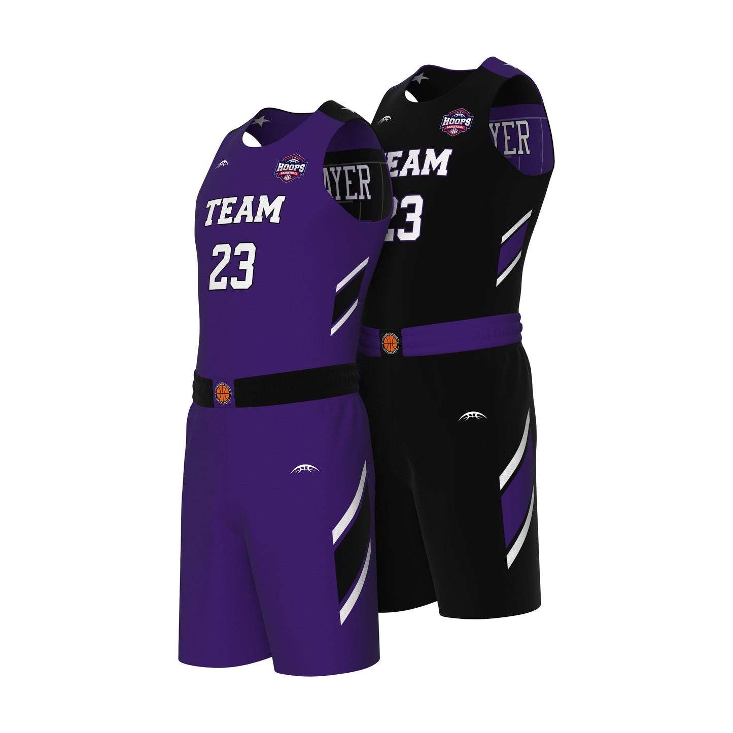 Custom All-Star Reversible Basketball Uniform - 179 Evanston
